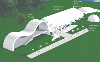 Ilustração do Caminho Niemeyer